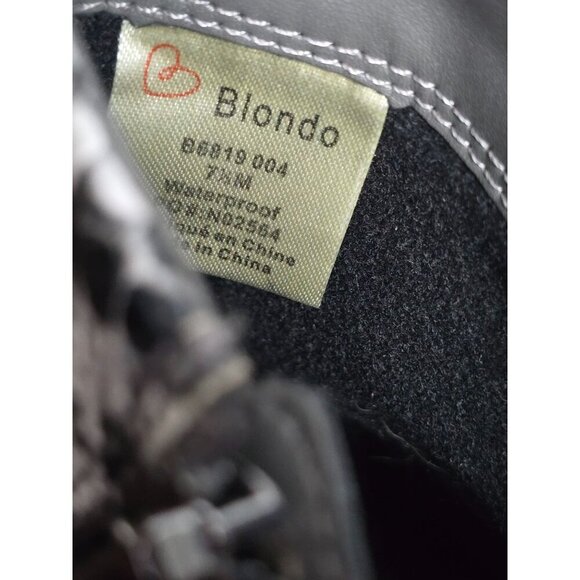 Blondo Elvina Snakeskin Waterproof Ankle Booties - Picture 16 of 16